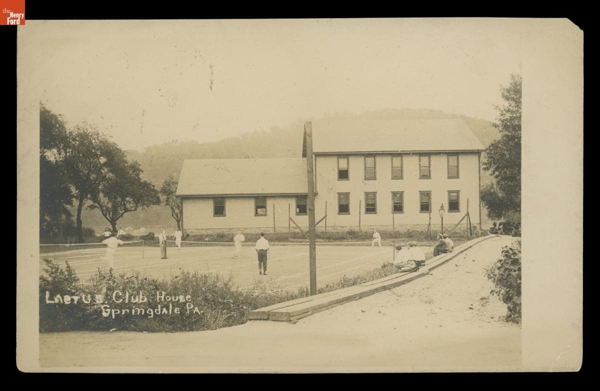 "Club House, Springdale, PA."