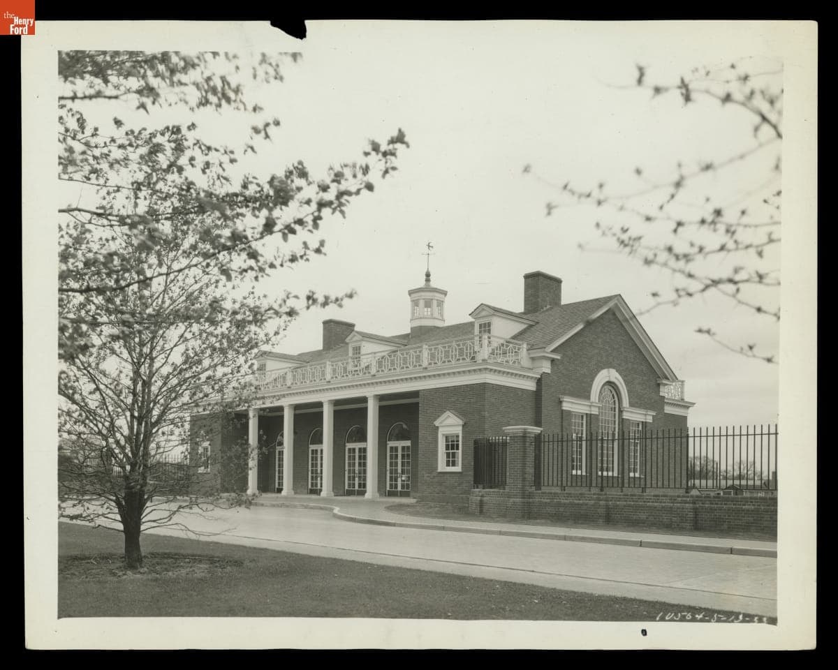 Greenfield Village Entrance Building, May 1933