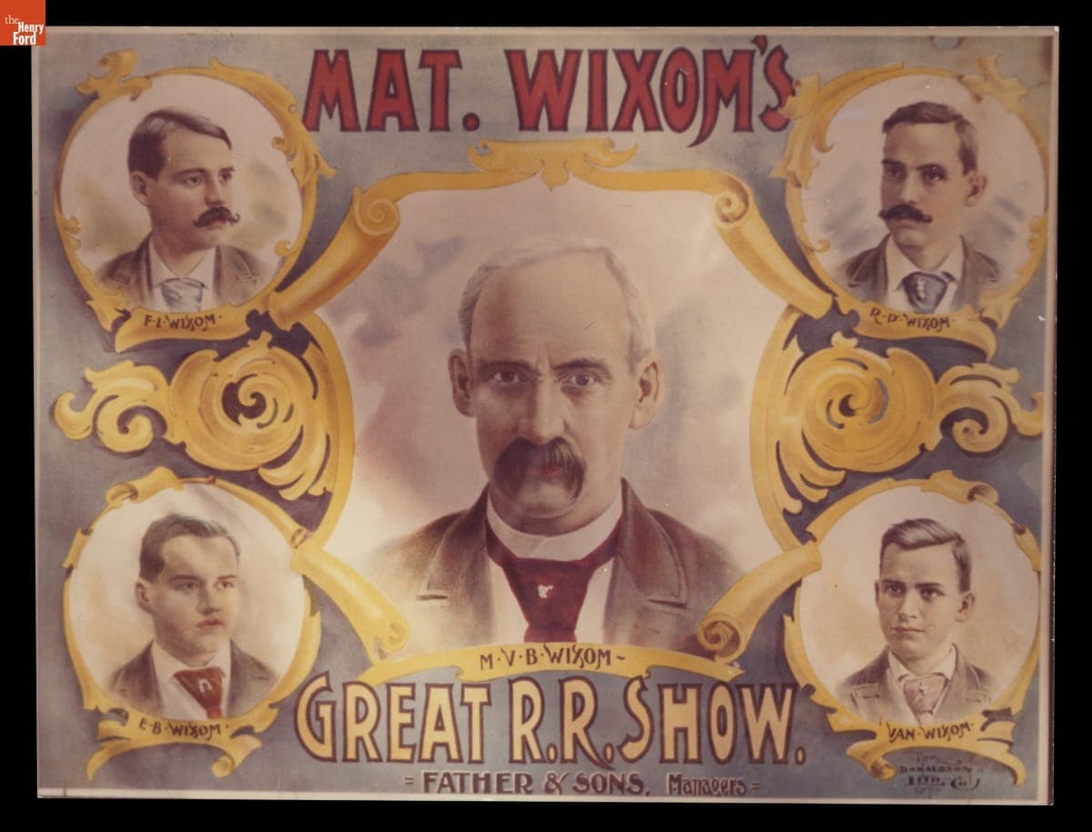 "Mat. Wixom's Great R.R. Show Circus," 1893