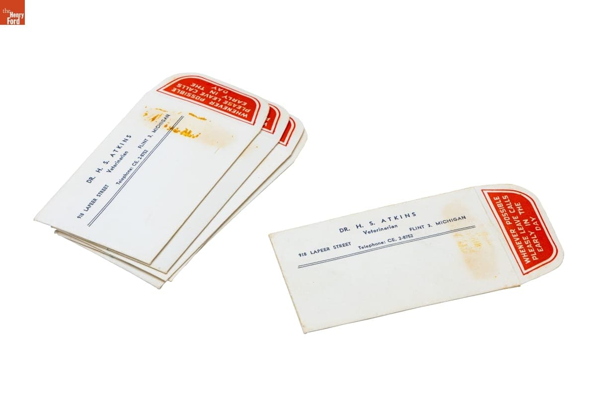 Medication Dispensing Envelopes, circa 1960