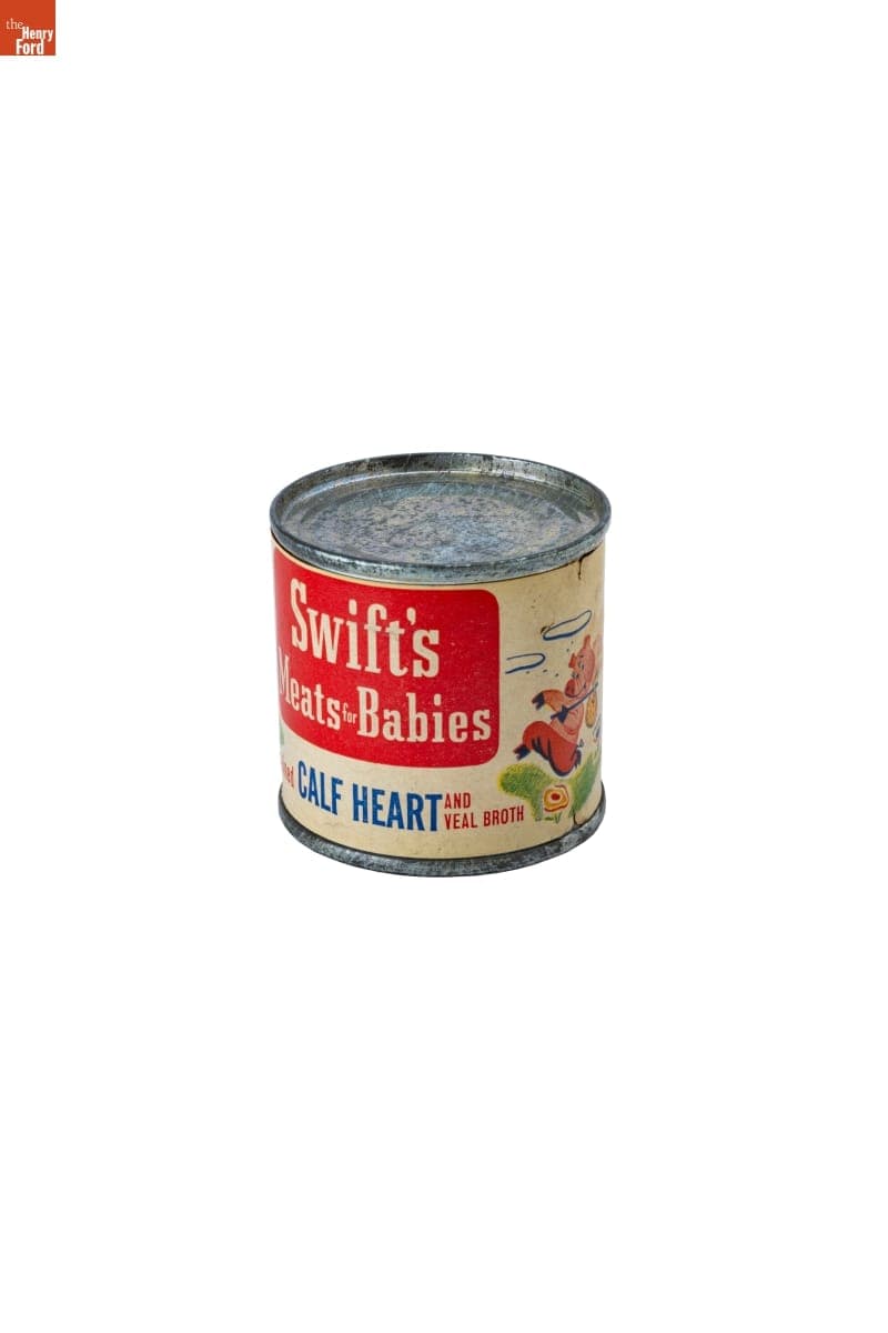 Swift's Meats for Babies Can, circa 1953