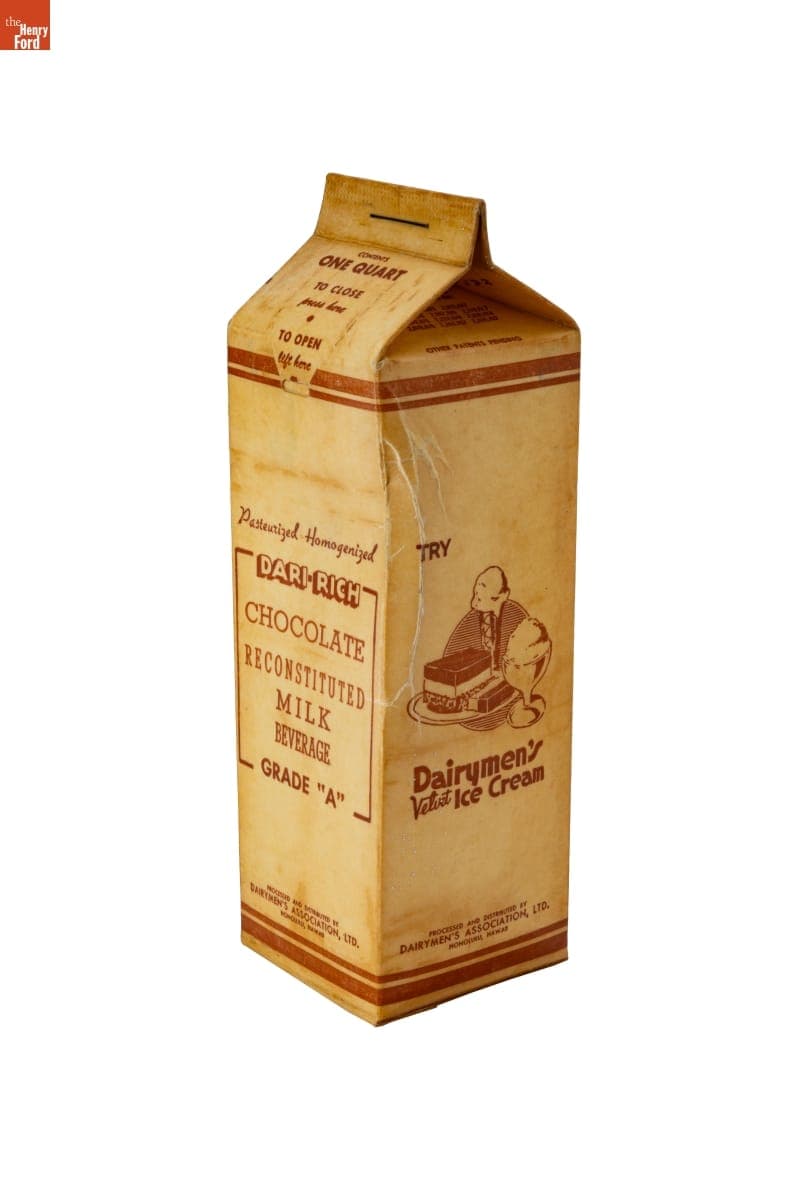 Dari-Rich Chocolate Milk Beverage Carton