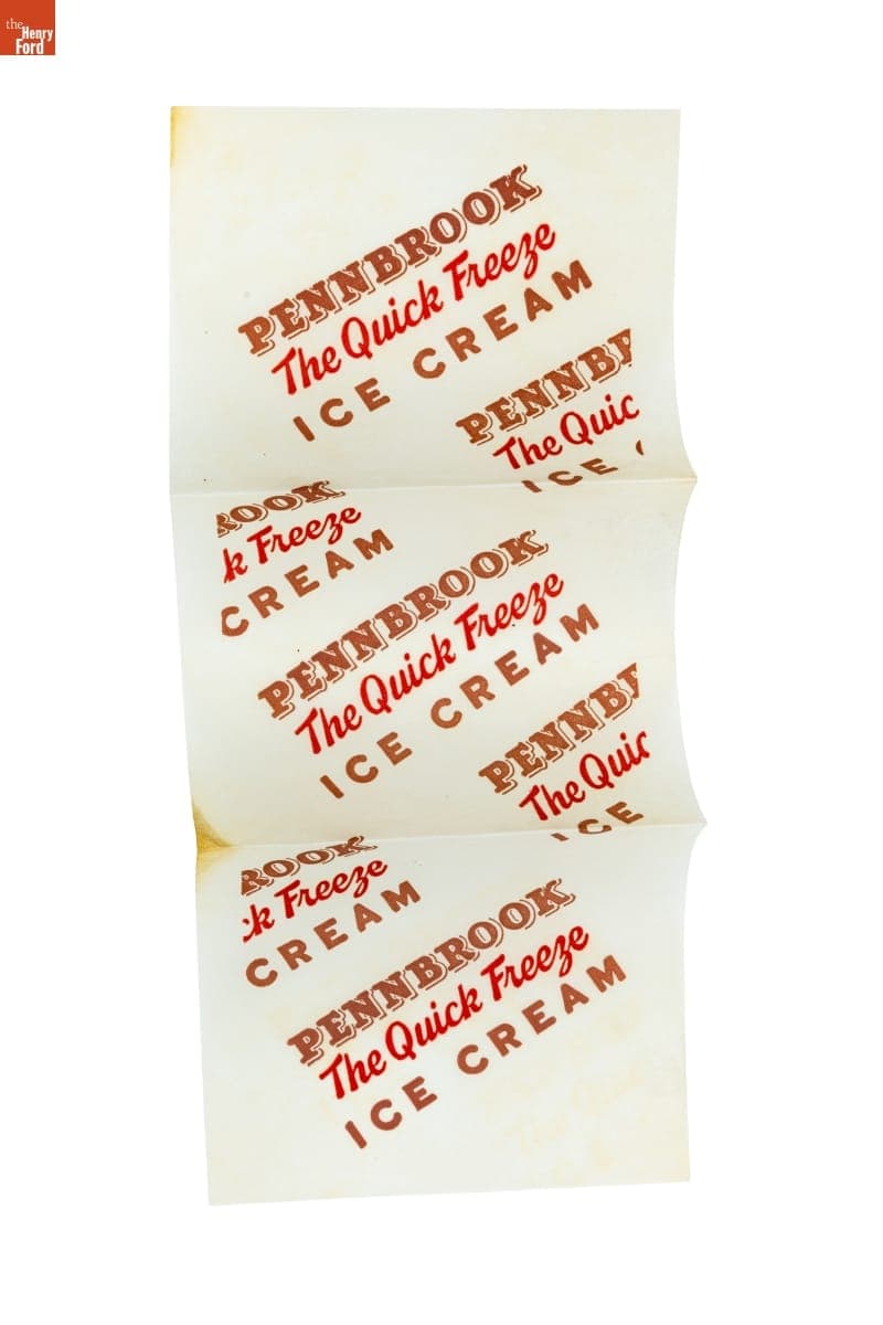 Pennbrook Ice Cream Wrapper