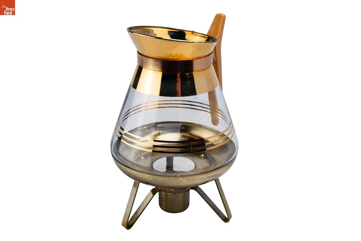 Carafe with Warming Stand Used by the Jackson Family, Selma, Alabama