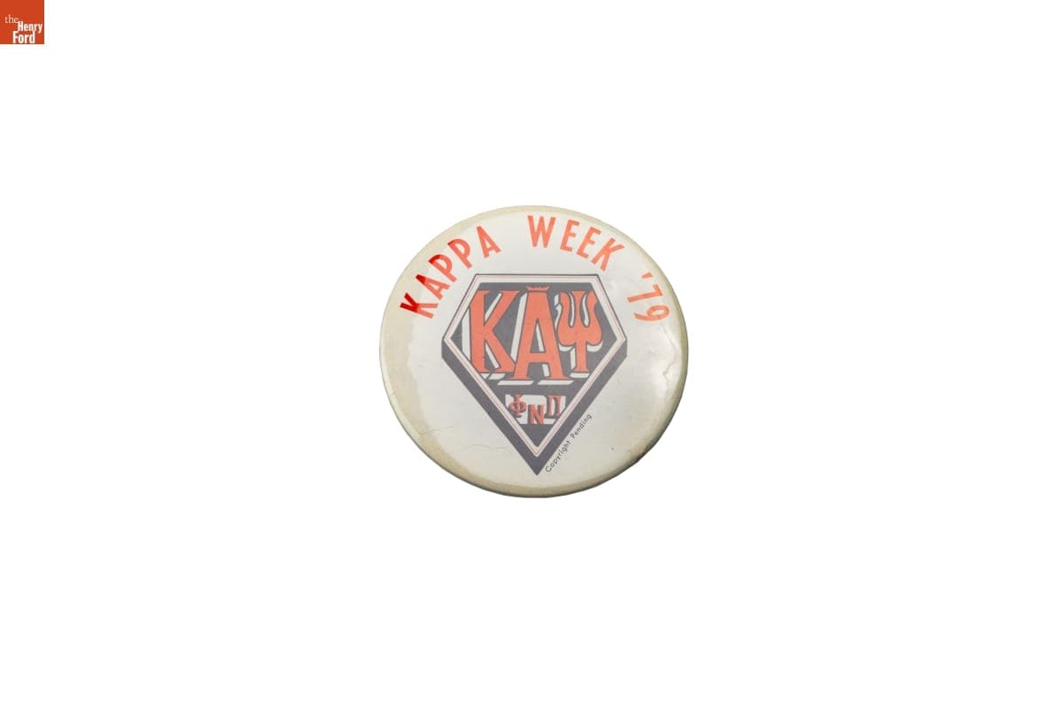 Kappa Alpha Psi KAPPA WEEK '79 Button Used by Sullivan Jackson, Selma, Alabama