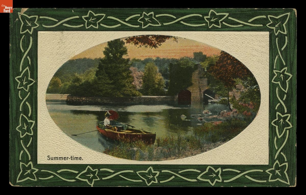 Postcard, Summer-time, 1912