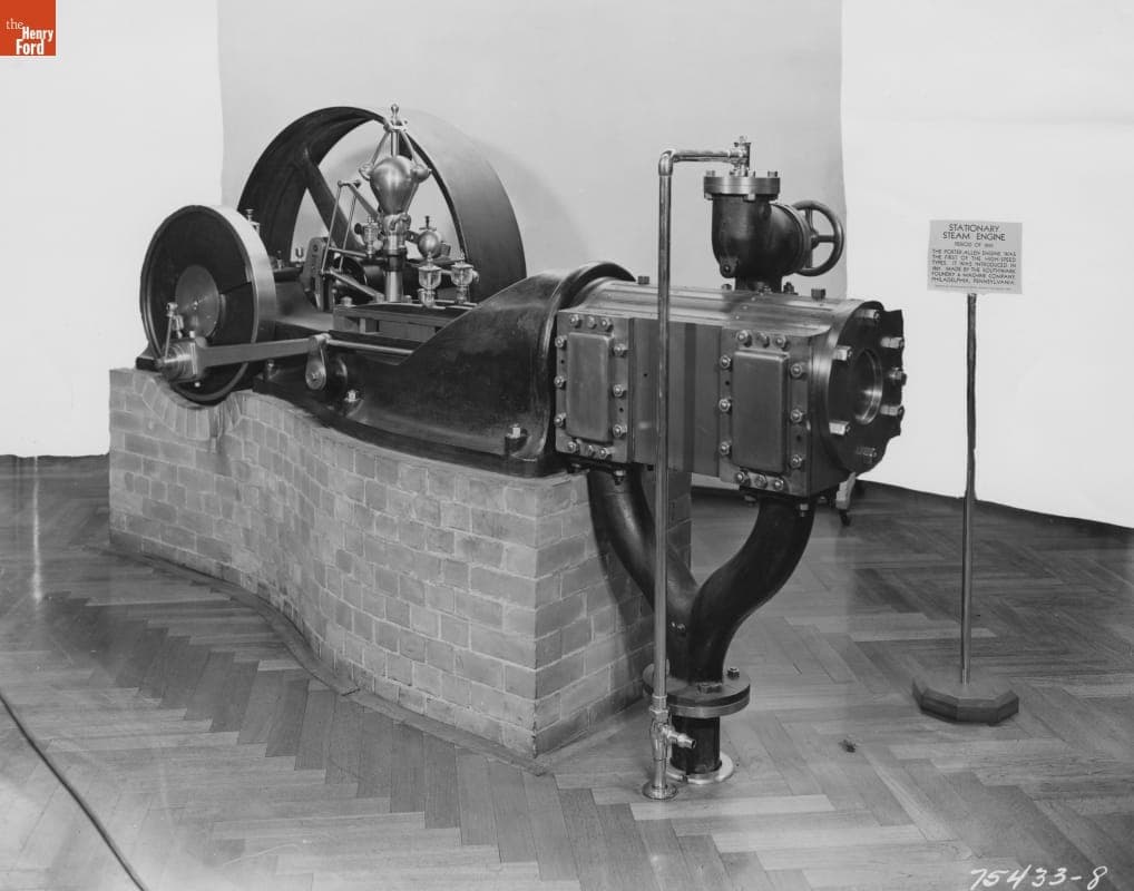 Porter-Allen Engine, circa 1888