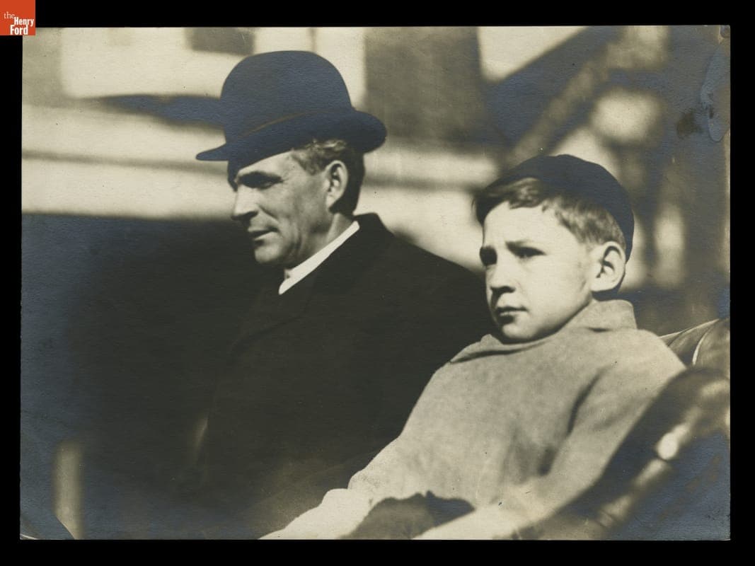 Henry Ford and Edsel Ford, 1905