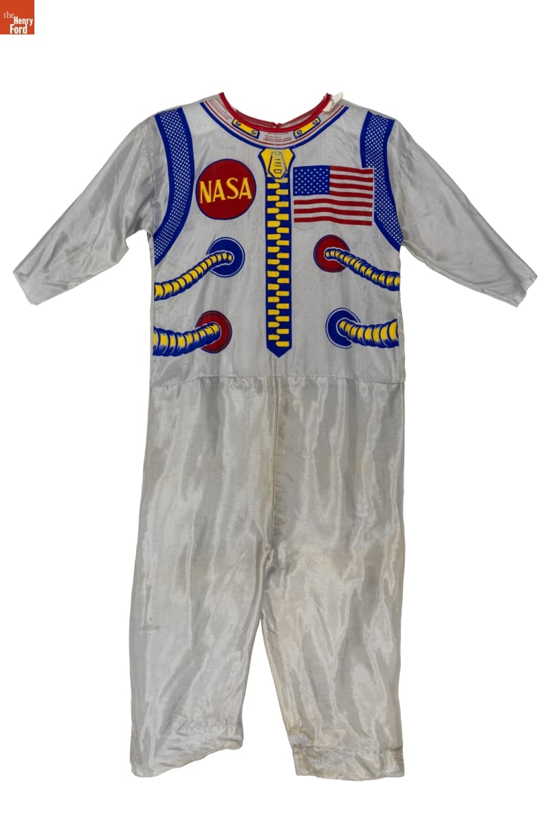 Astronaut costume made by Ben Cooper Inc., 1966-1970.