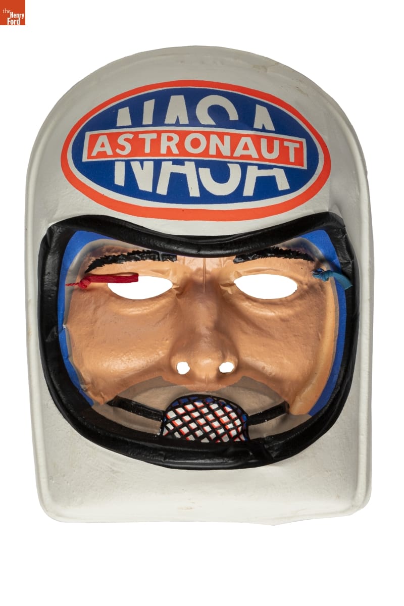 Astronaut costume made by Ben Cooper Inc., 1966-1970.