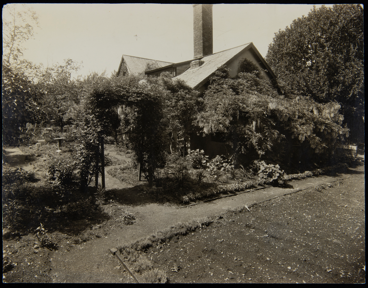 Garden at the Paul Revere Pottery, Brighton, Massachusetts, about 1930