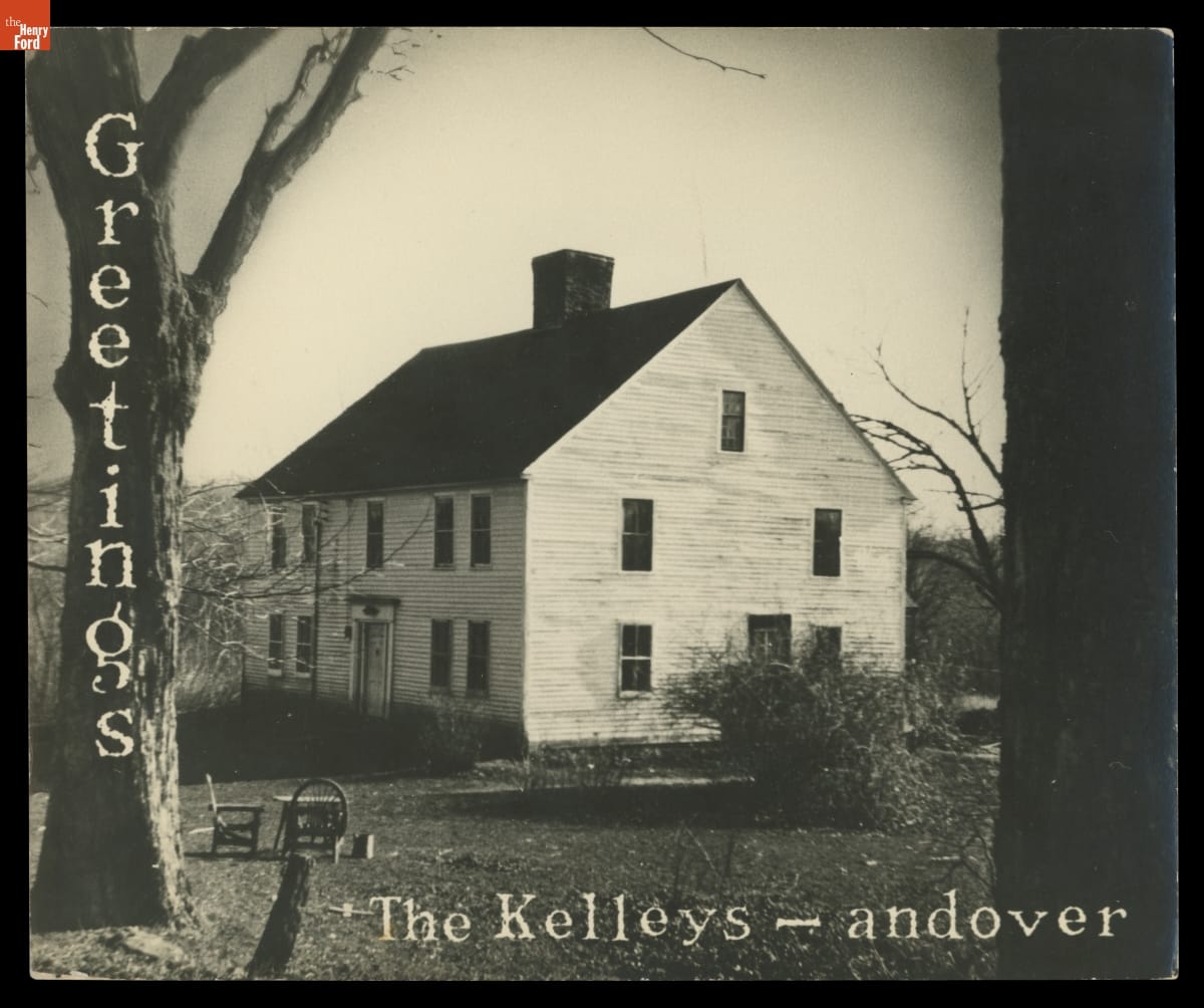 thf706177 - 'Greetings' from the Kelleys, Andover, Connecticut, 1948-1954