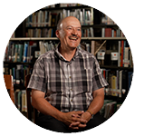 man-in-library-circle Man sitting in library