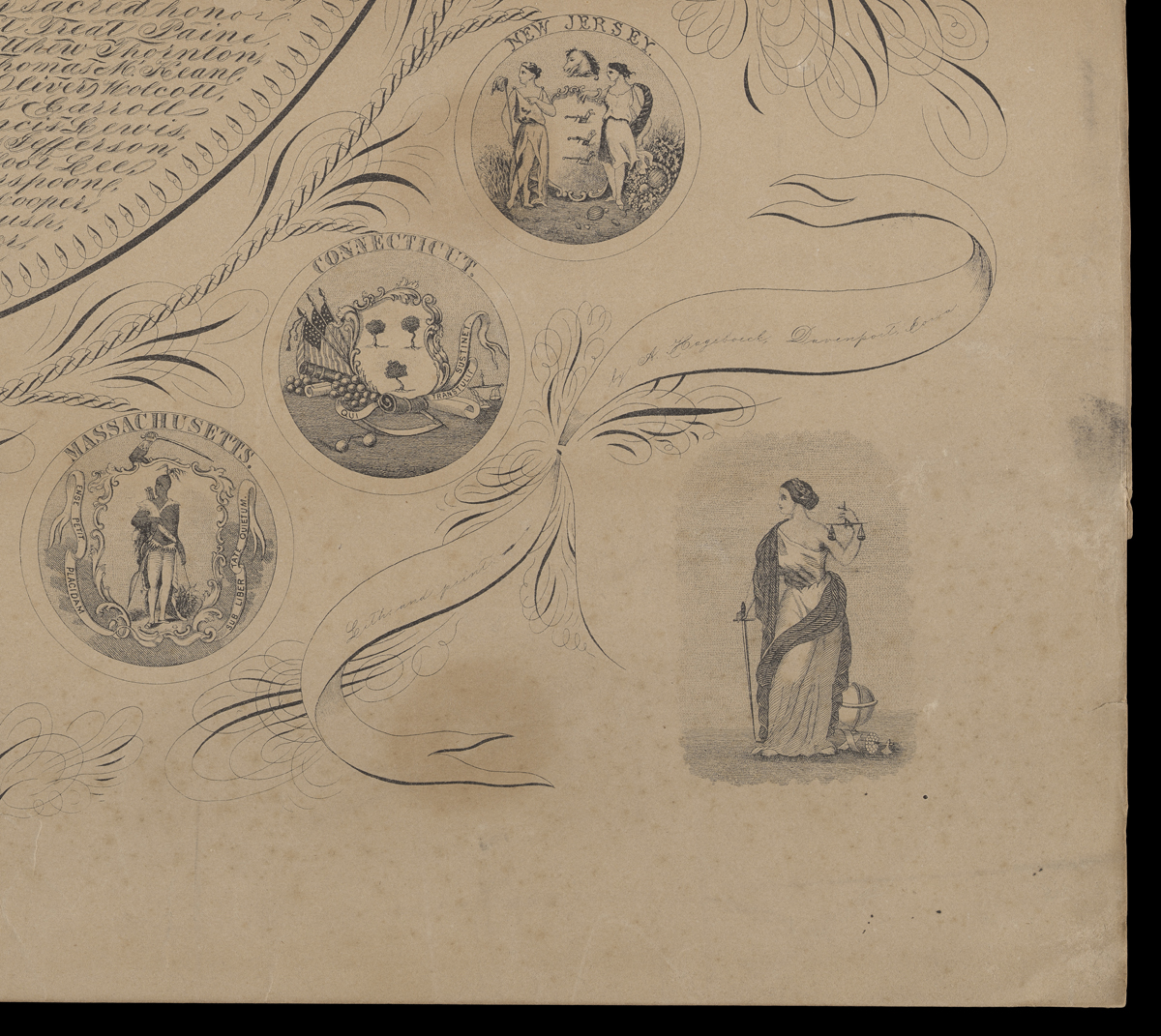 Detail from lithograph, printing credit: “Lith and print.”