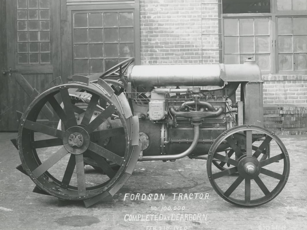 Fordson Tractor, 1917-1918, Used by Luther Burbank