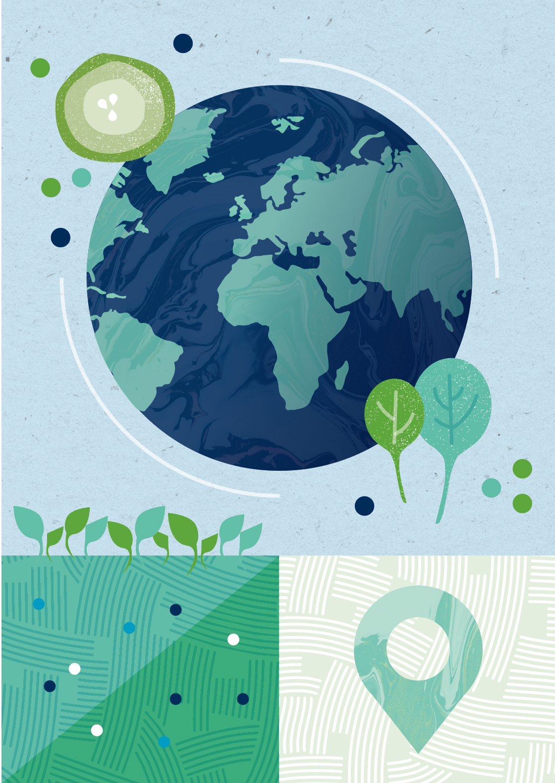 Earth Illustration by Julie Friedman