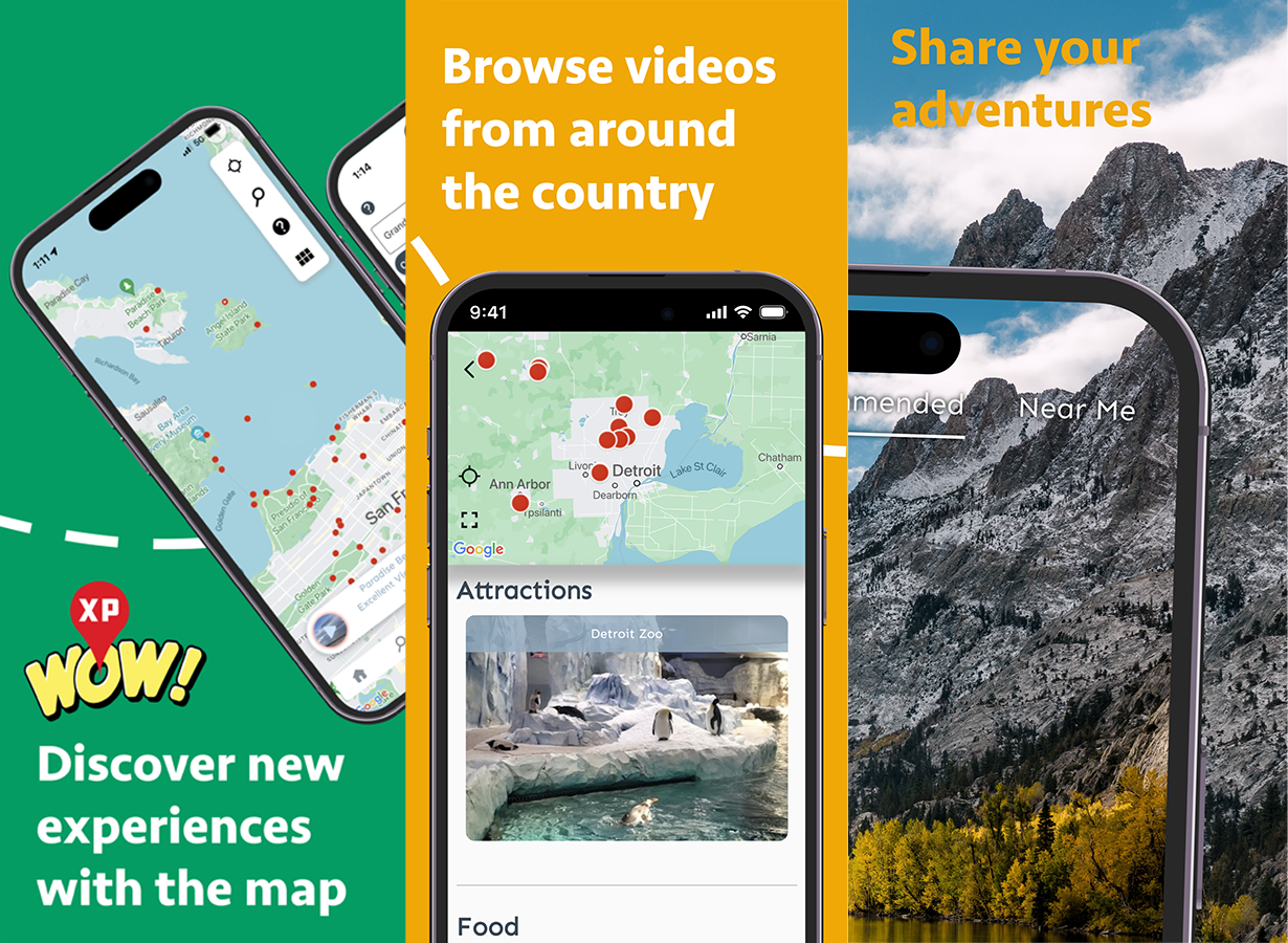 XPWOW! app Promotional Materials from AAA