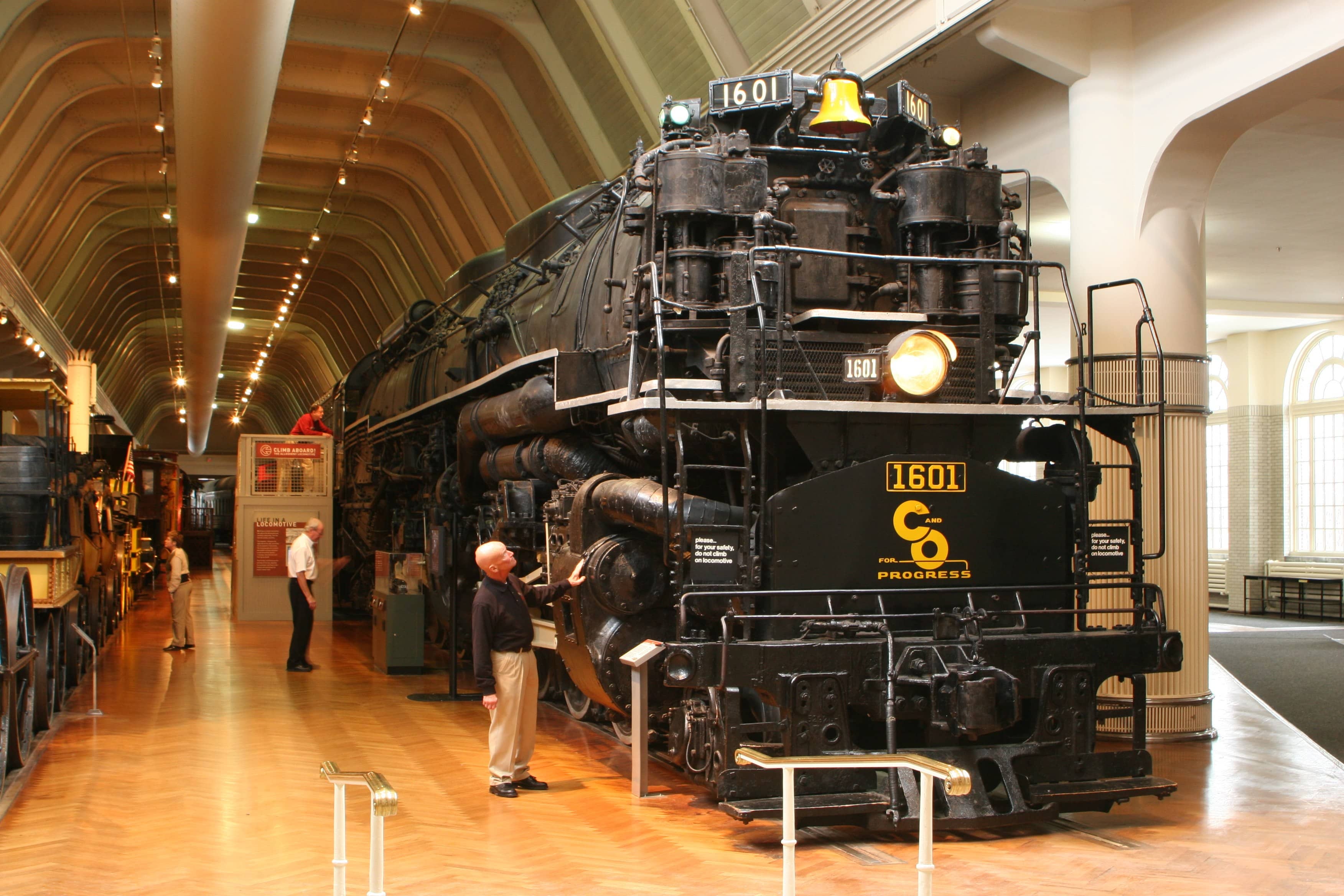 Allegheny with visitors boarding