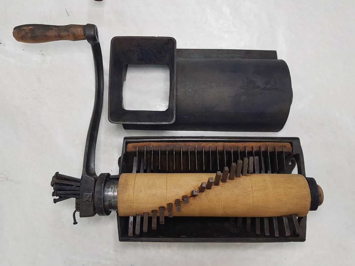 corn grinder post cleaning