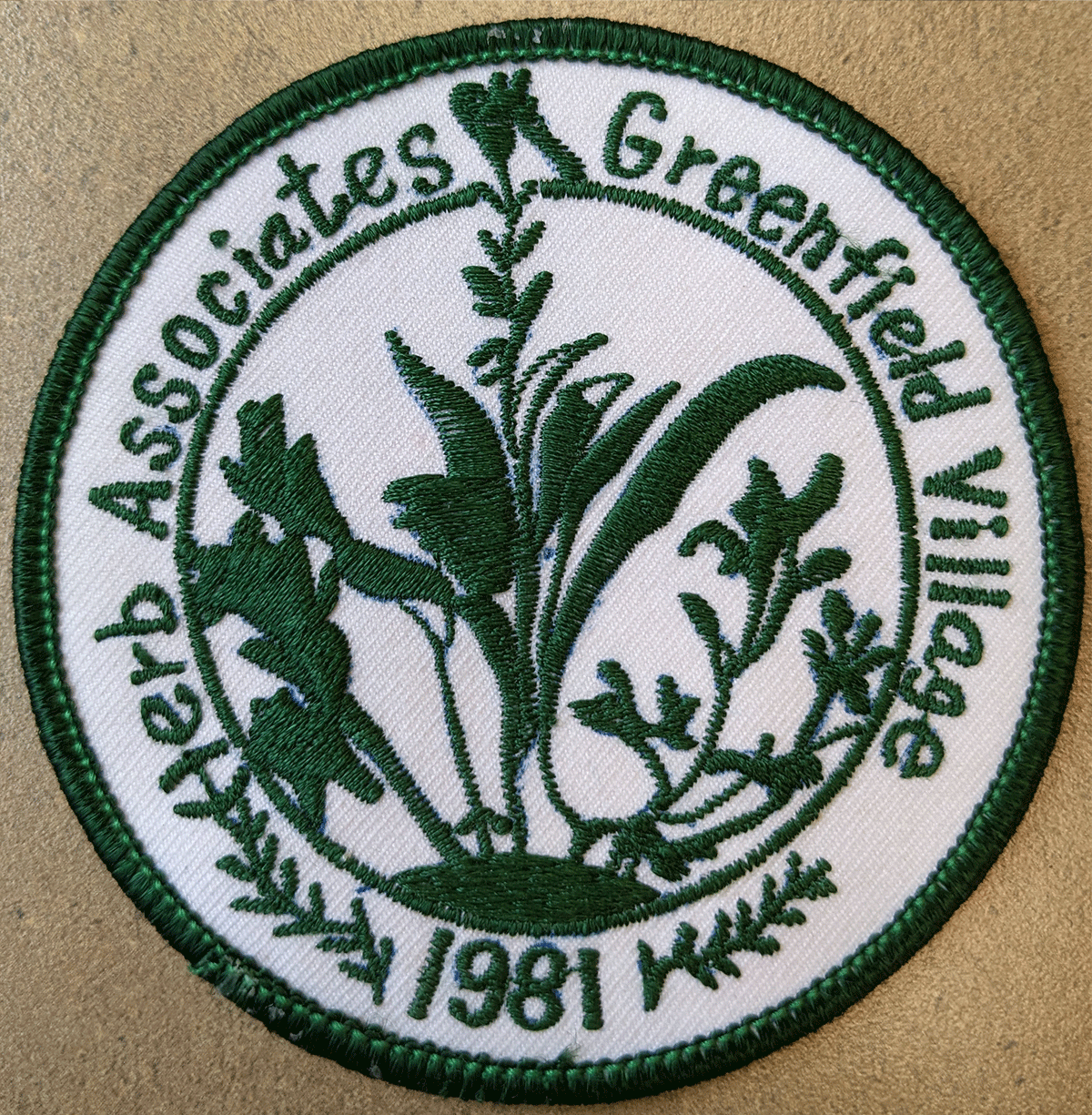 Patch, Village Herb Associates, 1981-1988.