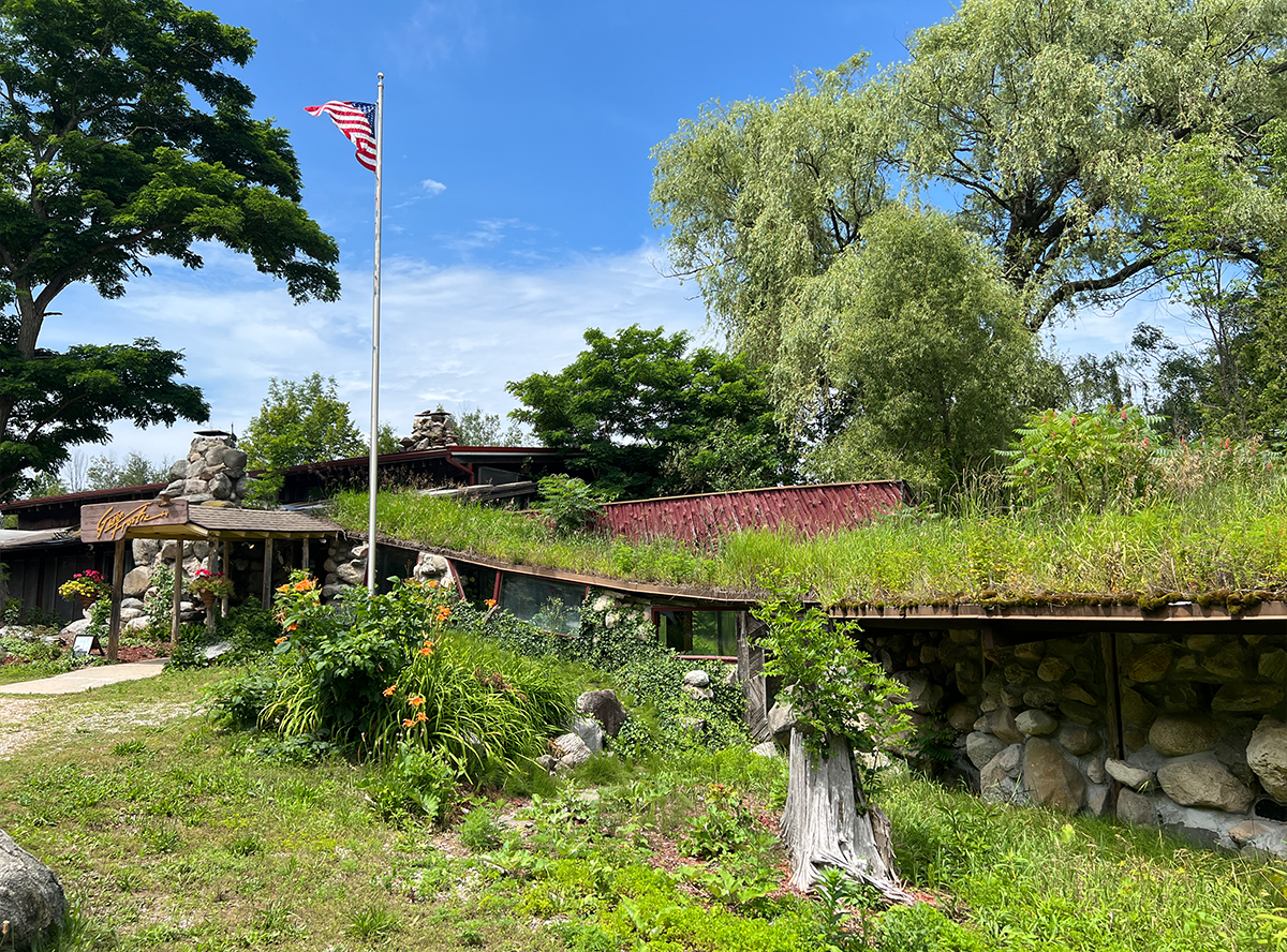 Gwen Frostic Prints, home of Presscraft Papers, in Benzonia, Michigan,