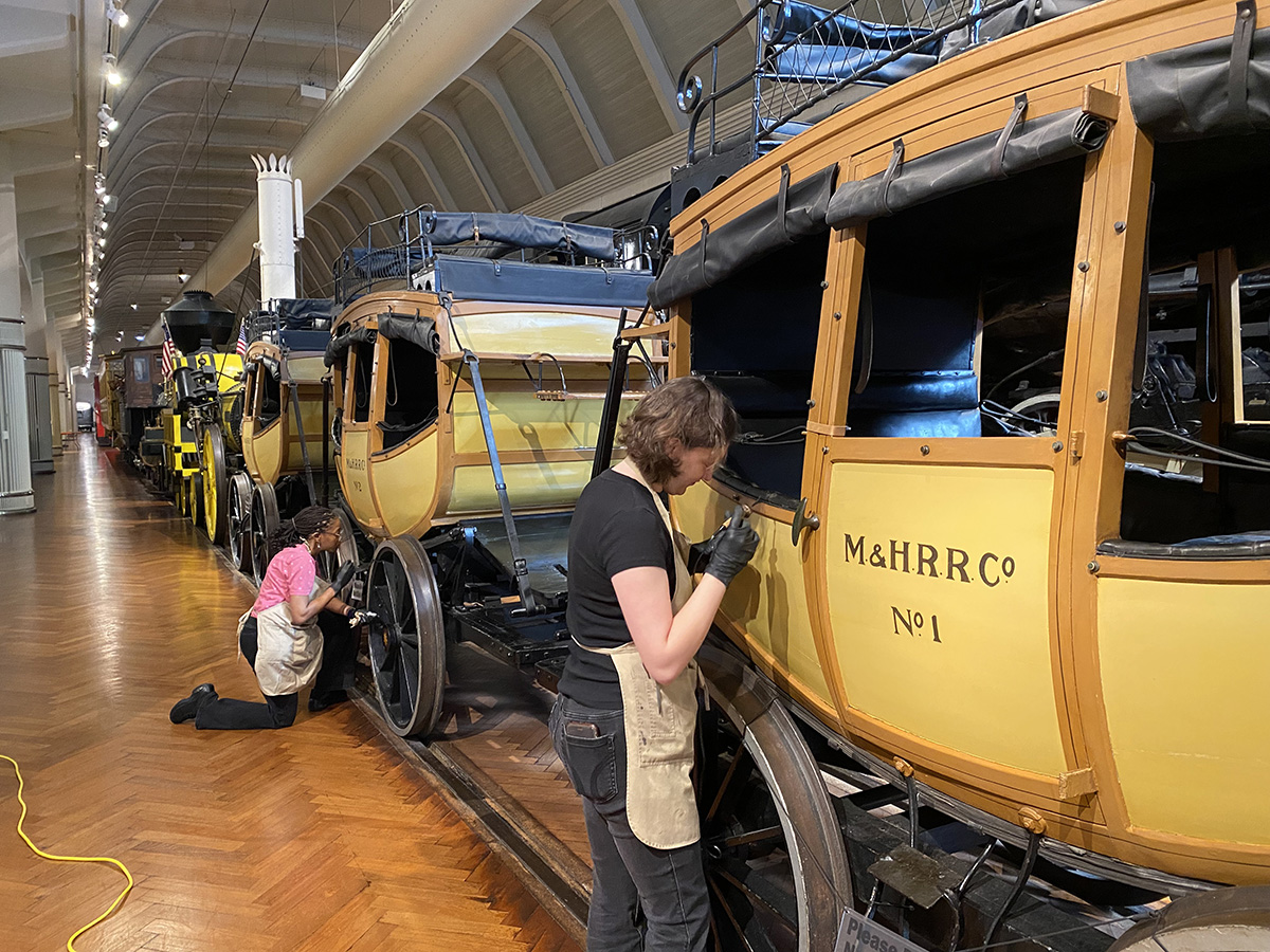 Conservation Spotlight 19th Century Passenger Cars
