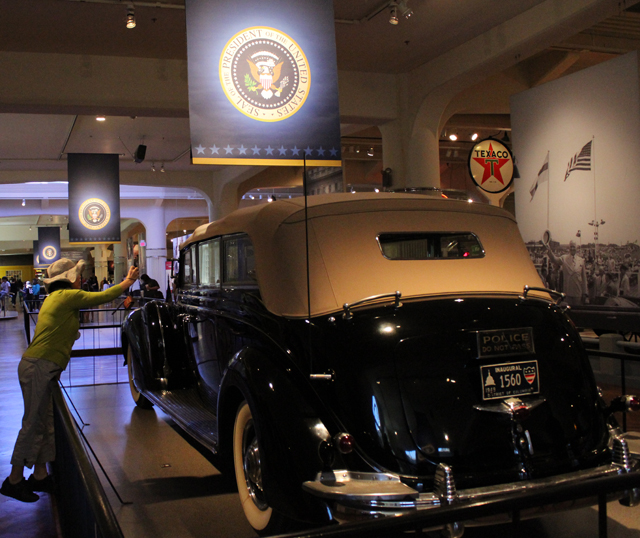Presidential Limousines - On display at Henry Ford Museum