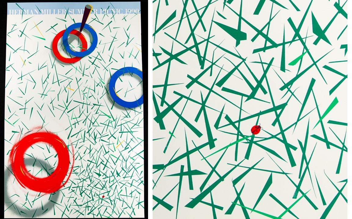 Women Design Kathy Stanton's Picnic Posters for Herman Miller