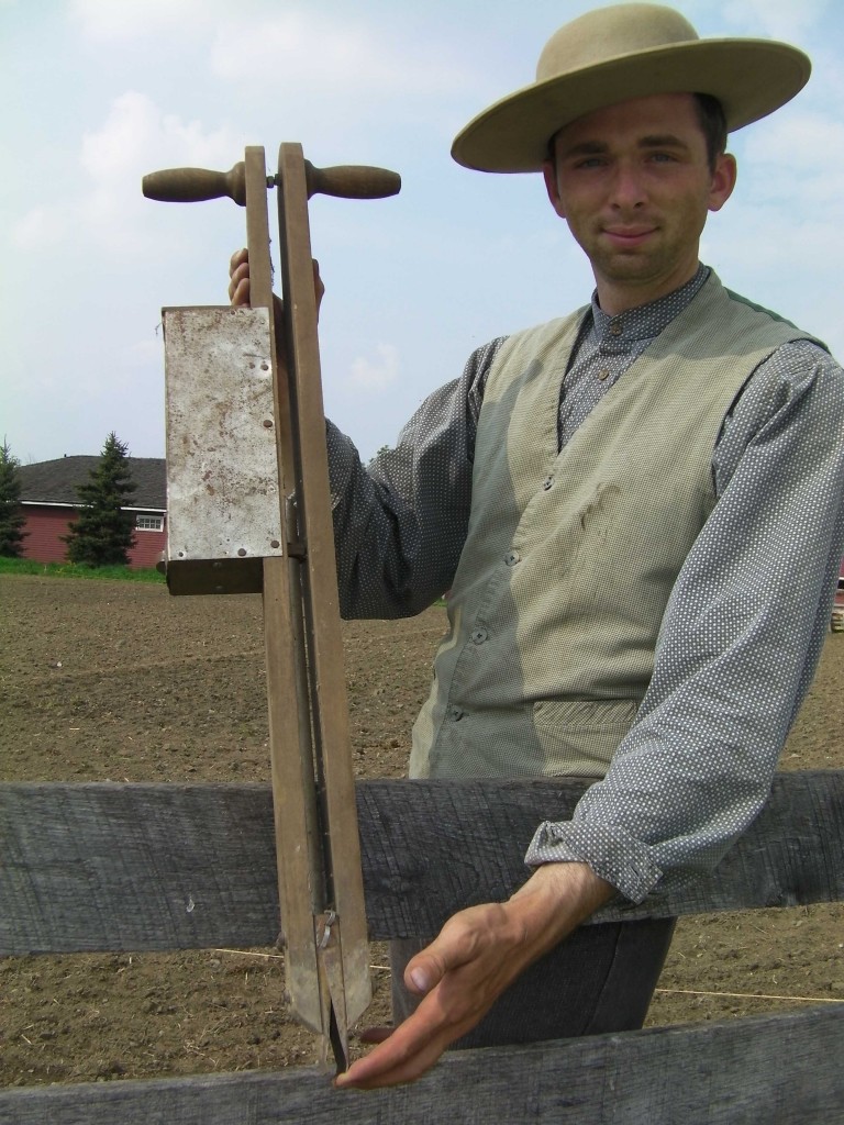 Ryan with corn jabber