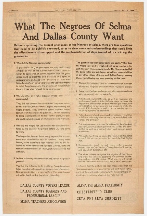 Page from The Selma Times-Journal