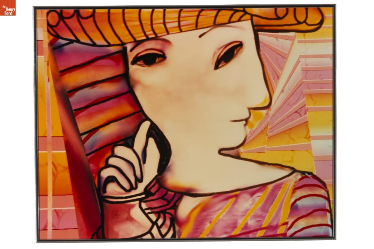 This work is a print from Lillian’s film 'Beyond Picasso.'