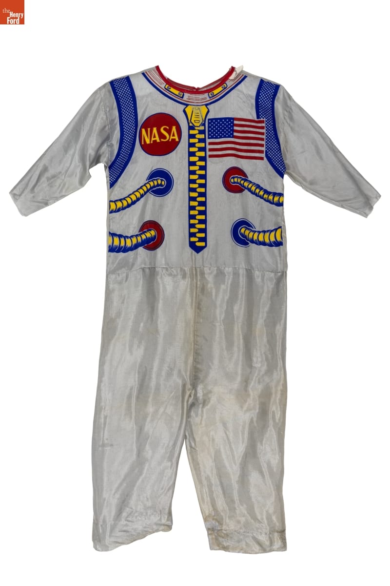 THF196321 Astronaut costume made by Ben Cooper Inc., 1966-1970.