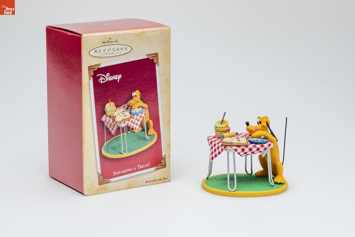 'Sneaking a Treat,' Christmas ornament, 2004