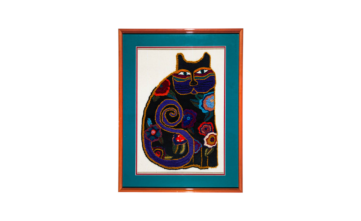 “Paisley Cat,” 1996, by Emeline Miner, (1914-1997) / THF801594