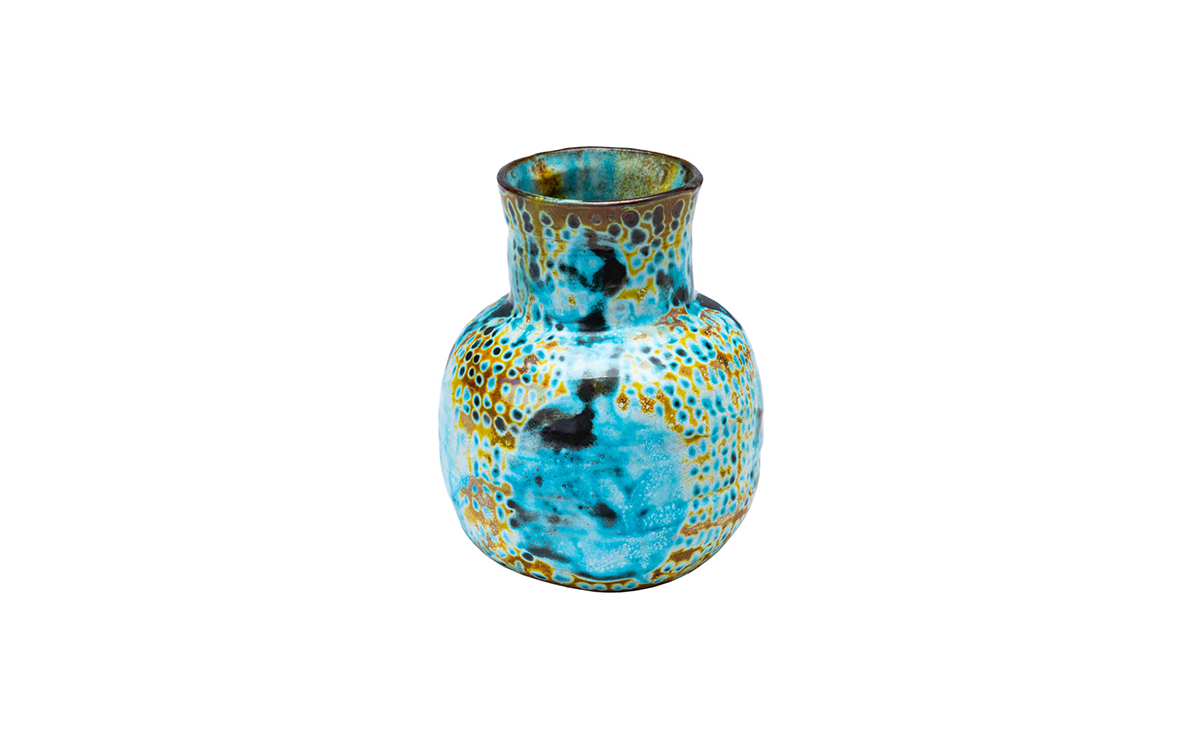 Vase, circa 1980, made by Beatrice Wood (1893-1998) / THF199621